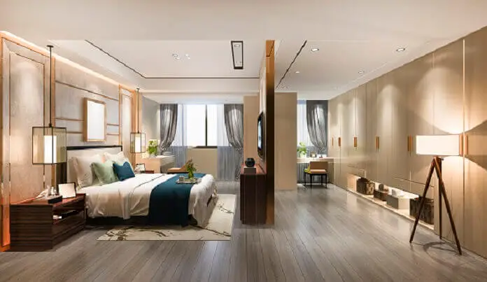 Luxury modern bedroom